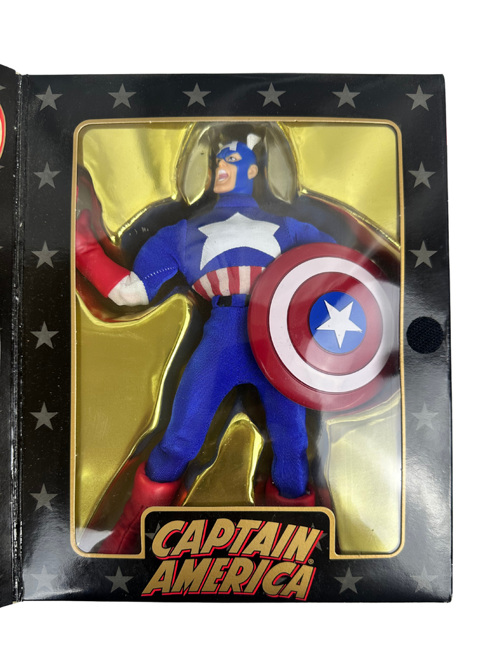 CAPTAIN AMERICA Marvel Comics Avengers Famous Cover Doll Action ToyBiz 1998