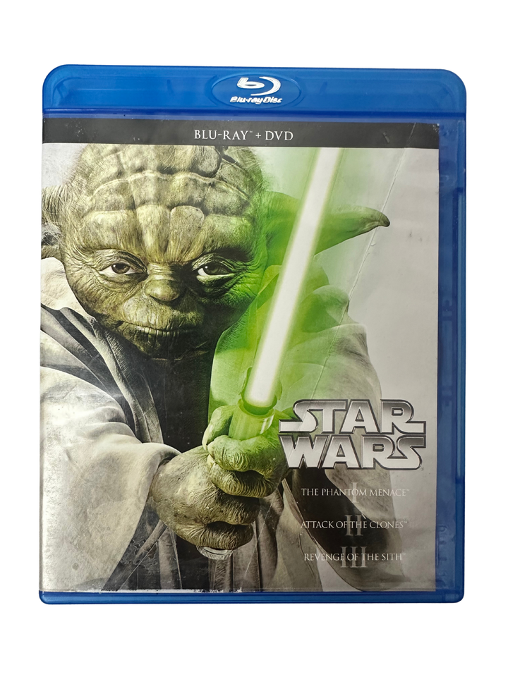 STAR WARS EPISODE I-III BLU RAY
