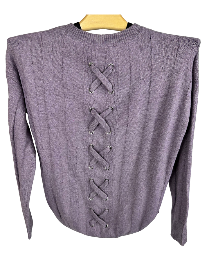 Pink republic purple sweater criss (XS)