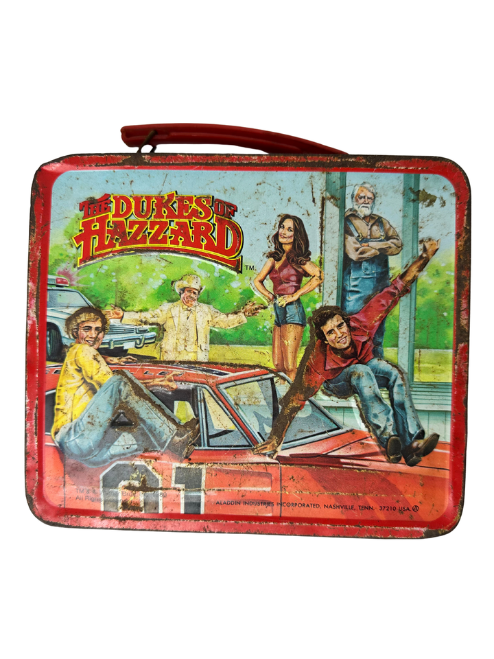 Vintage 1980's Dukes of Hazzard Lunch Box