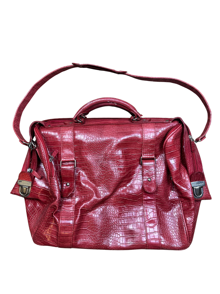 Bath & Body Works Leather Duffle Bag