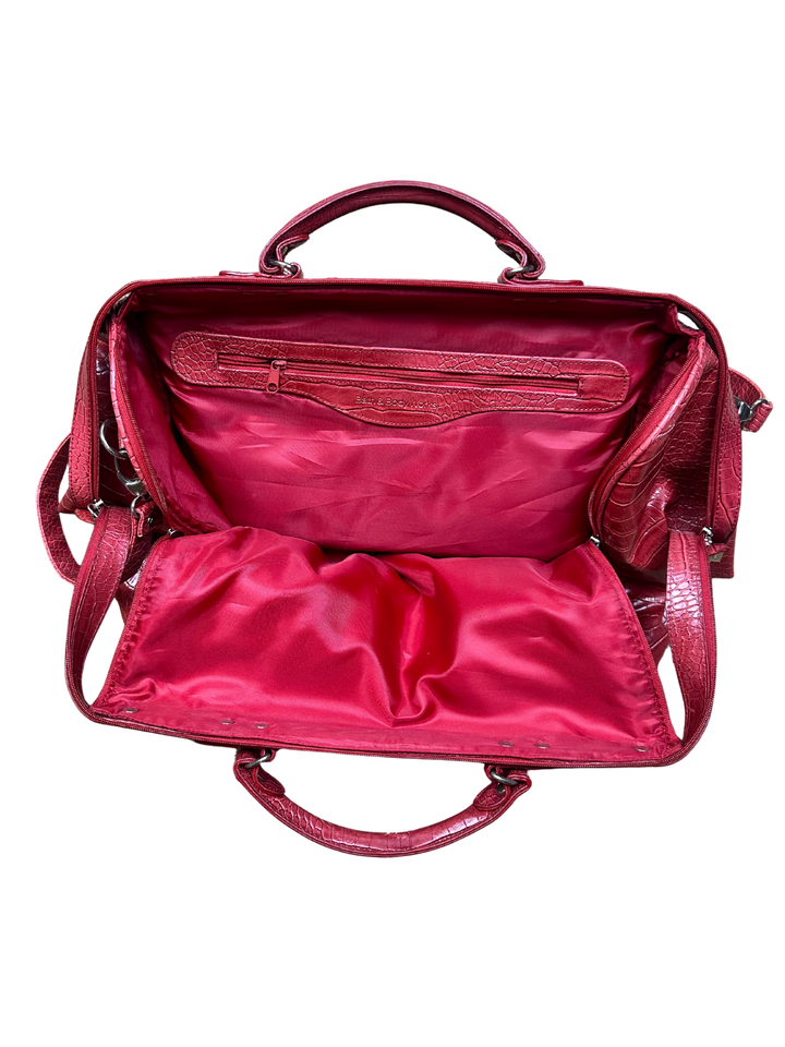 Bath & Body Works Leather Duffle Bag