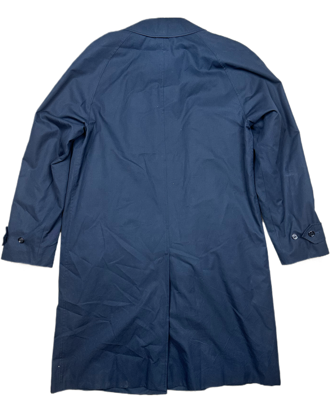 Burberry Trench Coat Men’s 38R Black Nova Check Lining