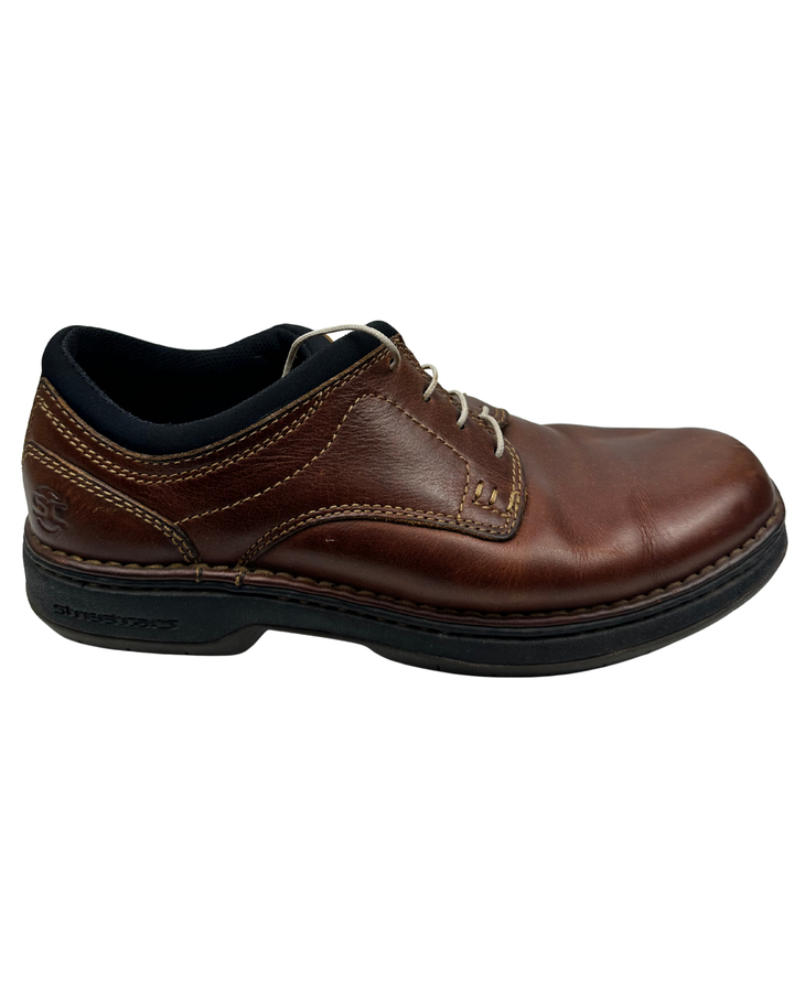 StreetCars Brown Leather Lace Ups Size 10