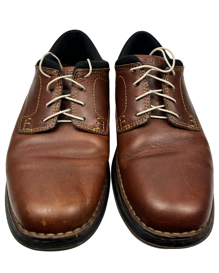 StreetCars Brown Leather Lace Ups Size 10
