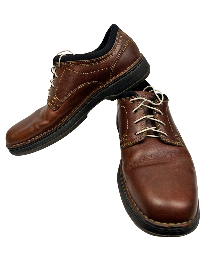 StreetCars Brown Leather Lace Ups Size 10