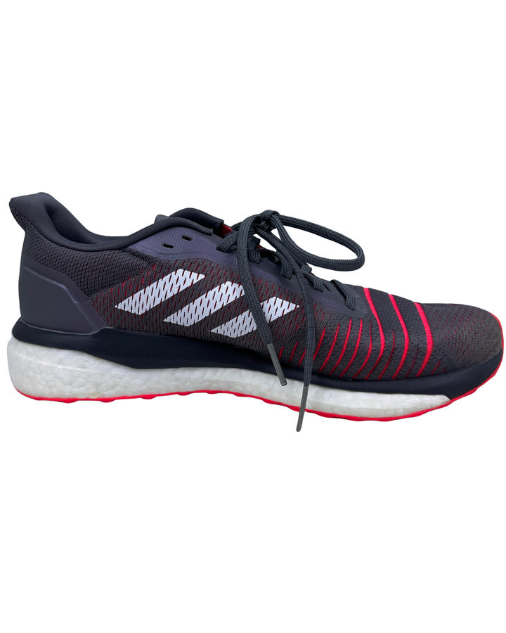 Size 10.5 - Adidas Solar Drive Grey Shock Red
