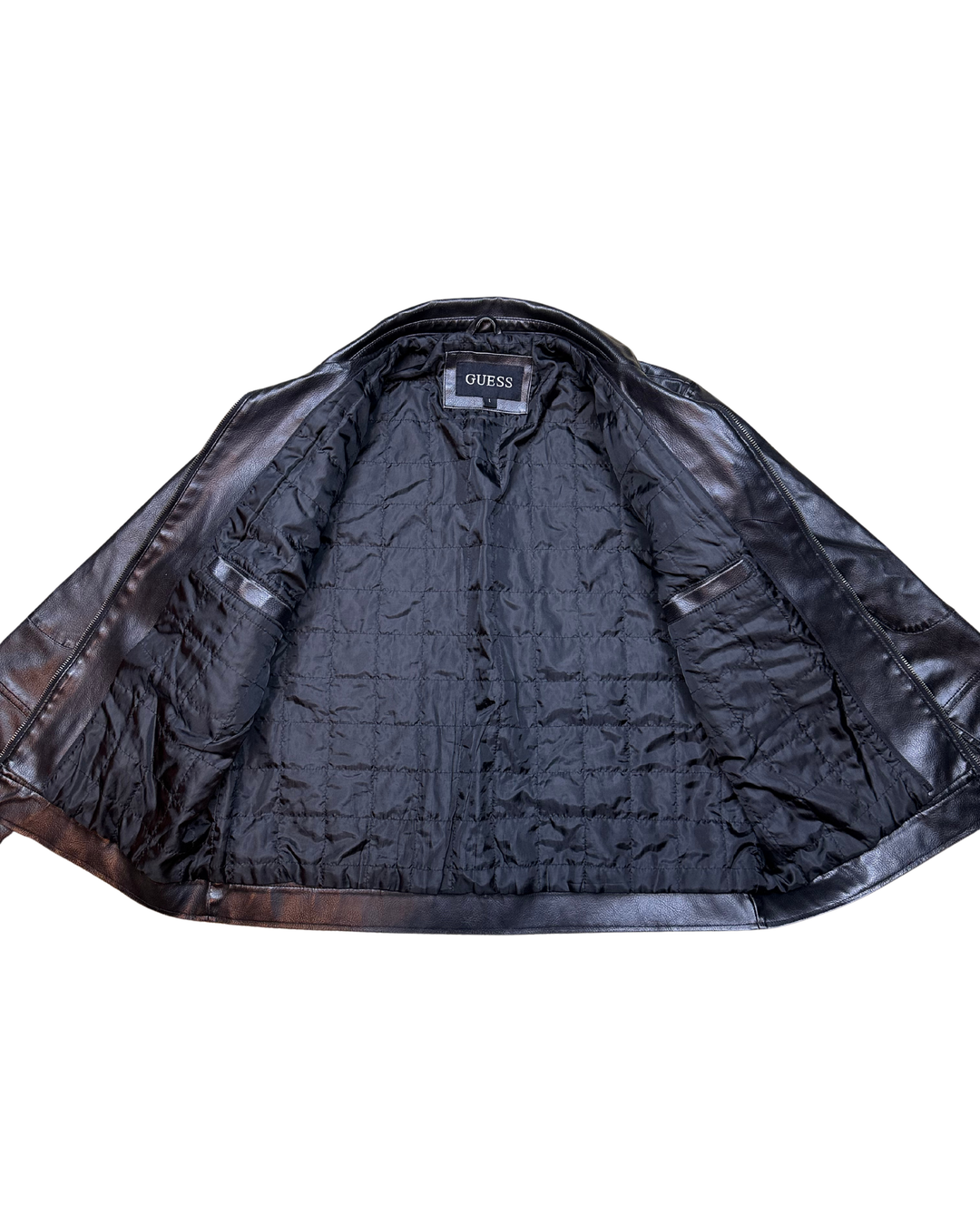 Guess Leather Jacket (large)