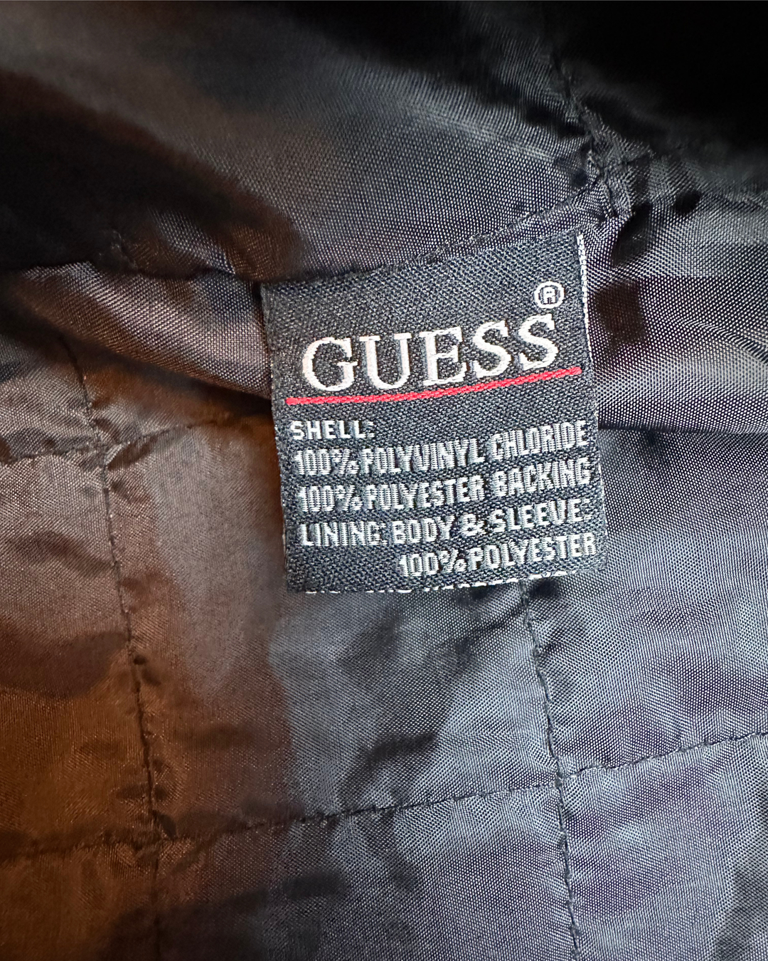 Guess Leather Jacket (large)