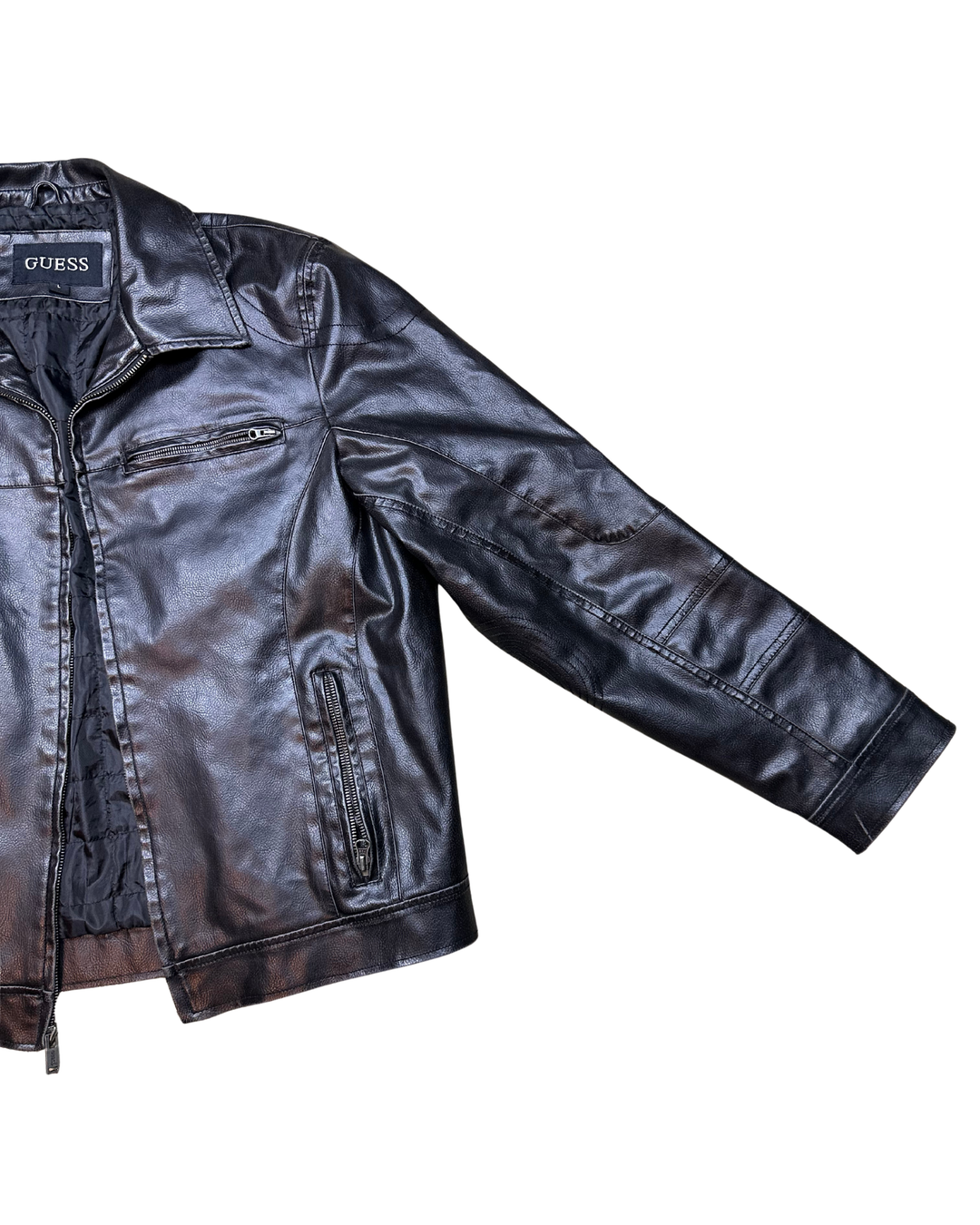 Guess Leather Jacket (large)