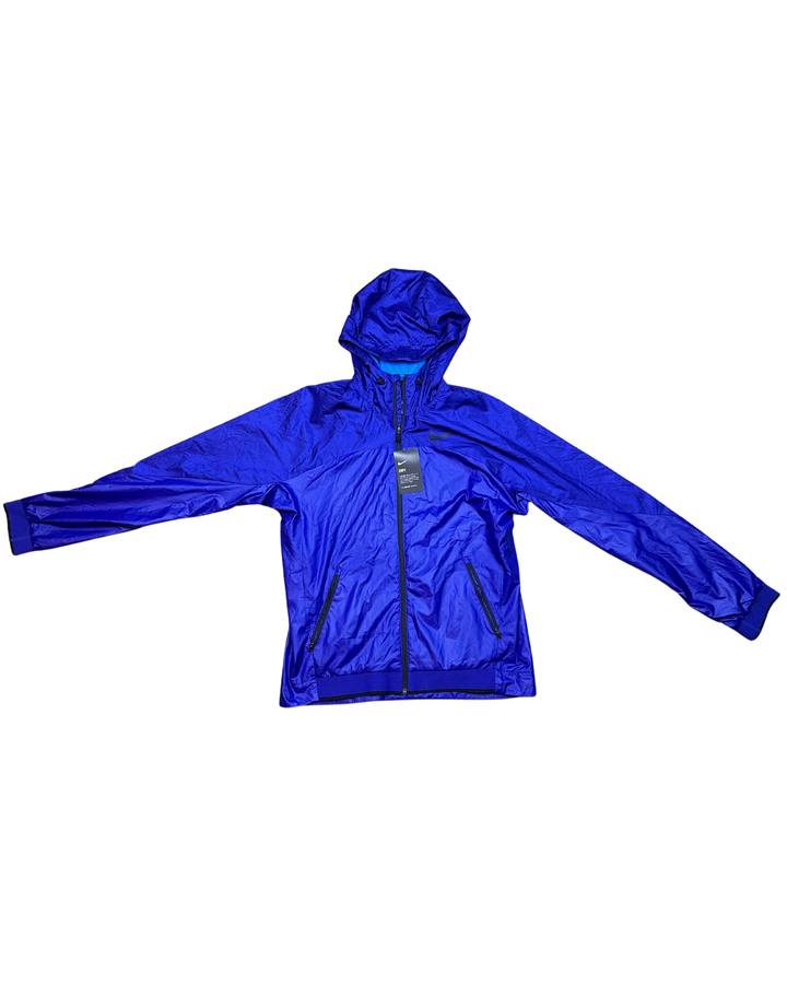 Nike Dri-Fit Blue Essential Windbreaker Training Jacket 810157-455 (medium)