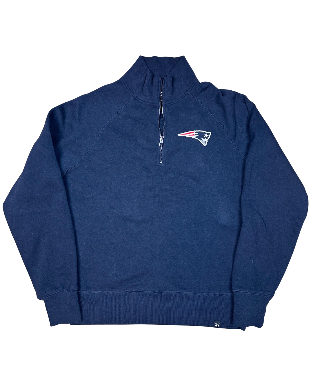 New England Patriots Quarter-Zip Pullover (large)
