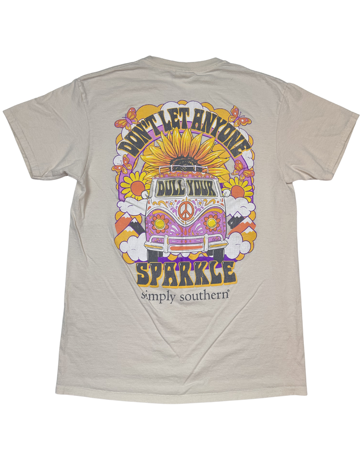 Simply Southern Don't Let Anyone Dull Your Sparkle T-Shirt (medium)