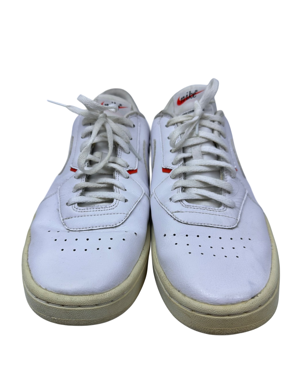 Nike Court Blanc White Team Orange Women's (11)