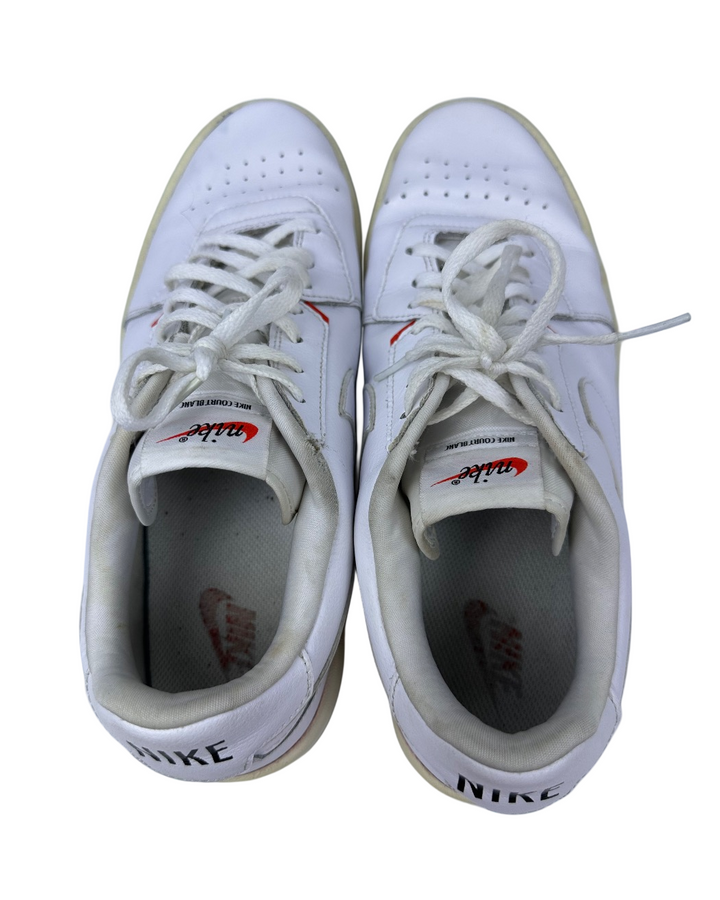 Nike Court Blanc White Team Orange Women's (11)