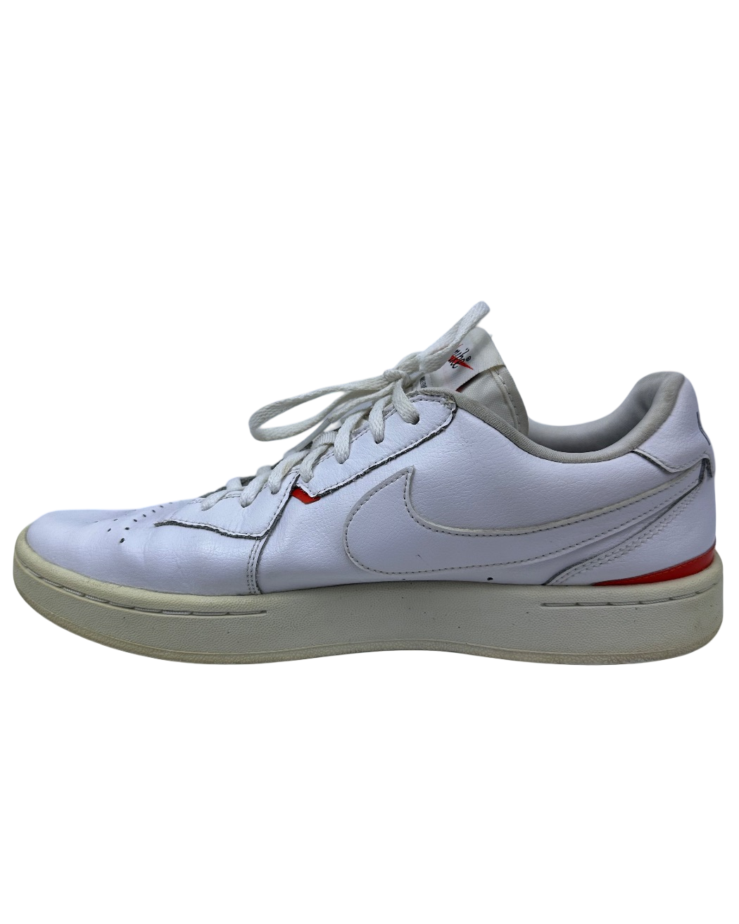 Nike Court Blanc White Team Orange Women's (11)