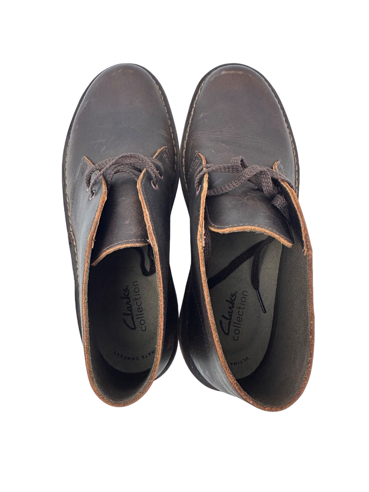 Clarks Desert Boot Evo Beeswax Leather Men's Ankle Boots Size (9)