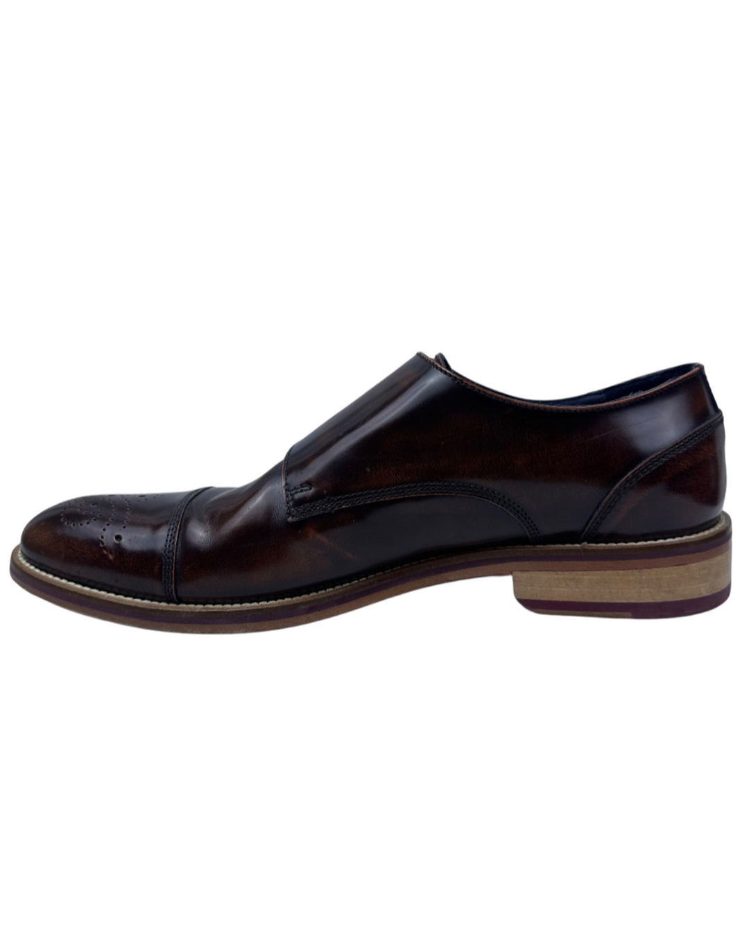 Johnston & Murphy Men's Hannigan Double Strap Formal Shoes (10.5)