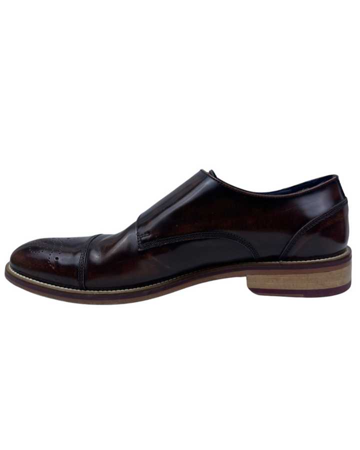 Johnston & Murphy Men's Hannigan Double Strap Formal Shoes (10.5)