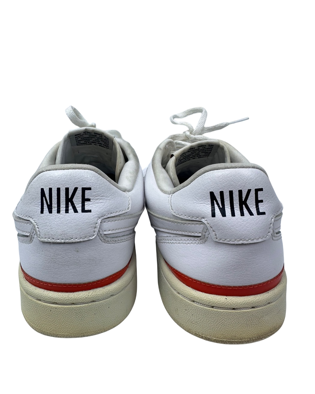 Nike Court Blanc White Team Orange Women's (11)