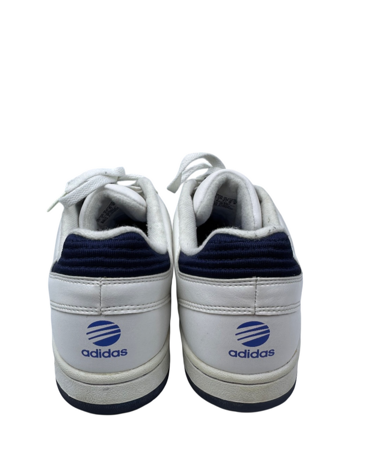 Adidas Neo G53098 Men's Athletic Sneakers Shoes White Blue Stripe Size (9.5)